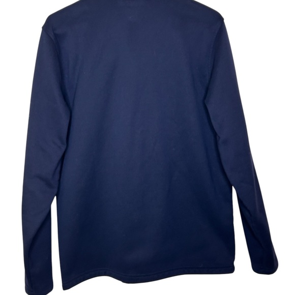 Men’s Under Armour Fleece 1/4 Zip, Size Medium, Midnight Blue - Picture 2 of 5